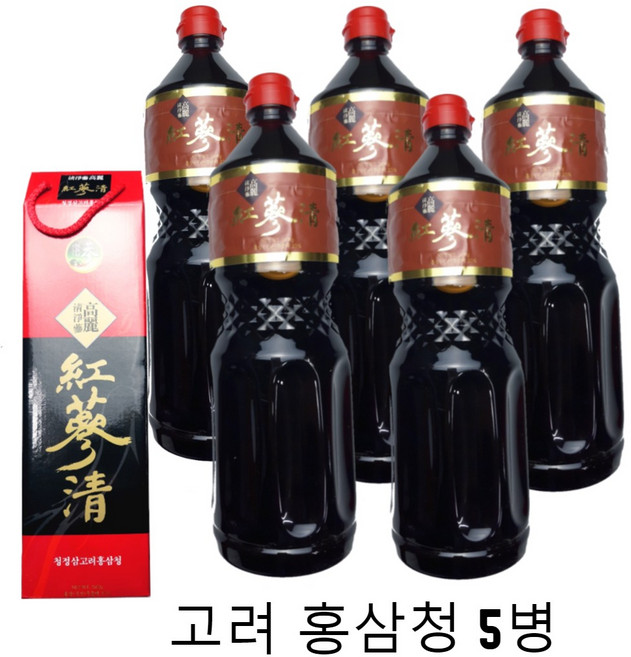 고려홍삼정 골드 2.4kg (홍삼청) x 1병, 8개