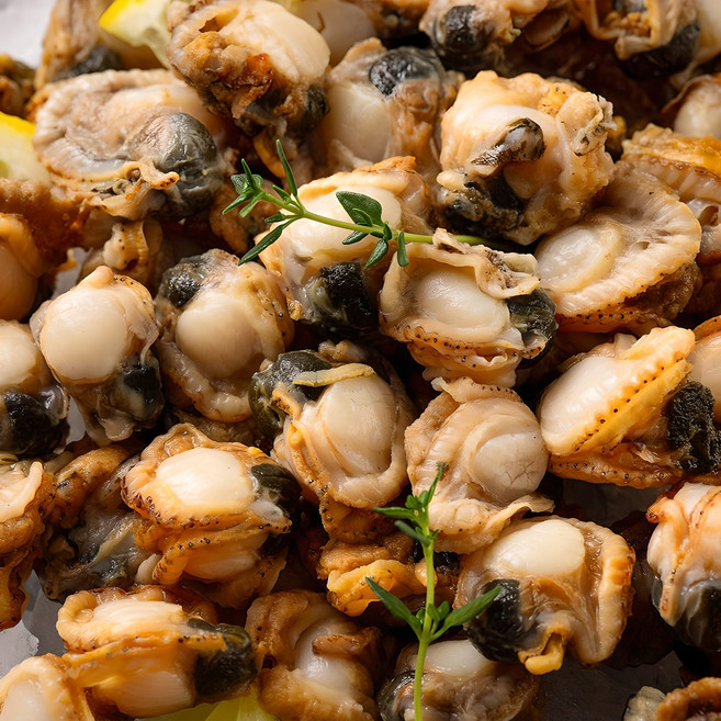 깔끔하게 손질한 통통 자숙 가리비살 1kg 2kg, 1개, 자숙가리비살 1kg