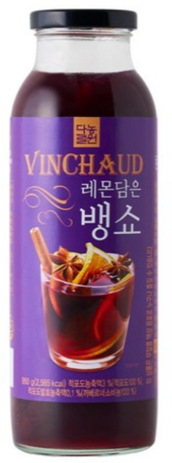 다농원 레몬담은 뱅쇼, 950g, 1개입, 30개