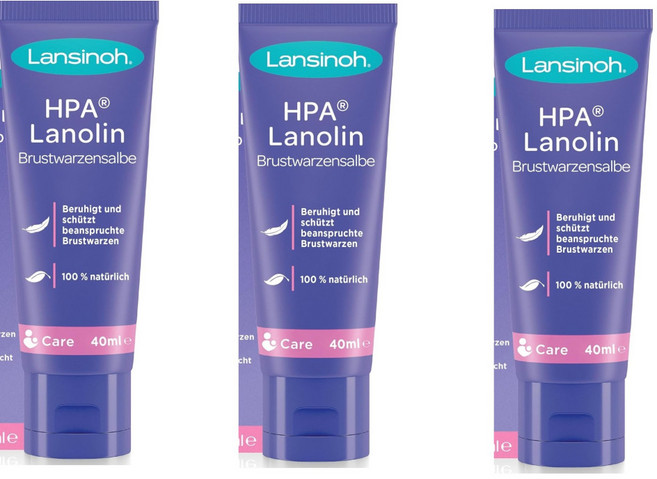란시노 라놀린 모유수유용 유두보호 니플크림 독일 내수용 40ml x 3
