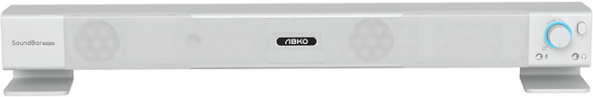 앱코 USB 홈시어터 사운드바 스피커, S550, 화이트