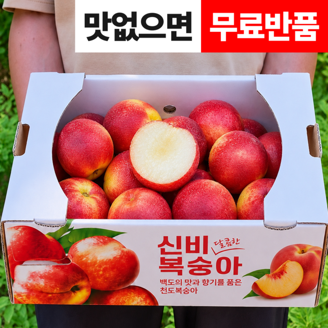 [선착순특가] 매년 완판신화 신비복숭아, 1개, 2kg(대과)