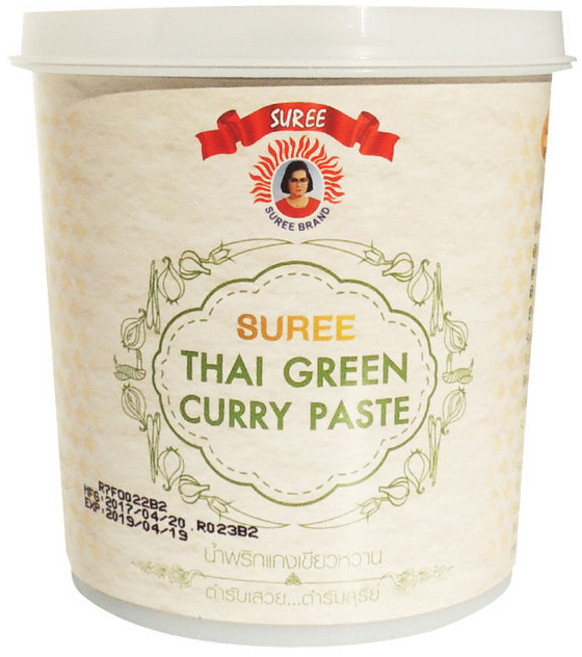 수리 태국커리 그린커리 페이스트, 400g, 2개