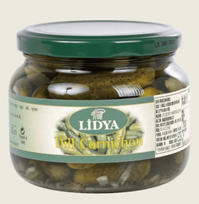 LIDYA 莉迪亞 酸黃瓜, 1個, 酸瓜720ML