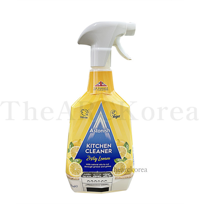 아스토니쉬 주방 기름때 제거제 제스티레몬, 1개, 750ml