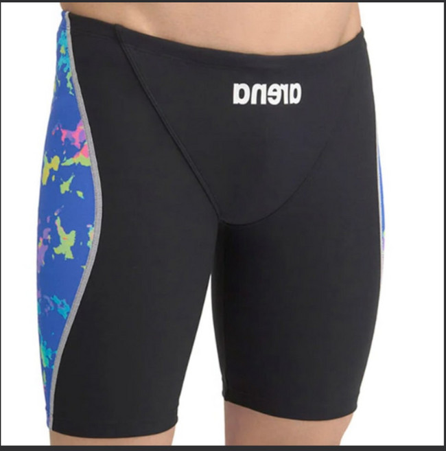 브랜드수영복 강습 고급원단 수입 아레나 재팬 네온크러쉬 남성5부 탄탄이 수영복BKBL 특수원단 폴리100