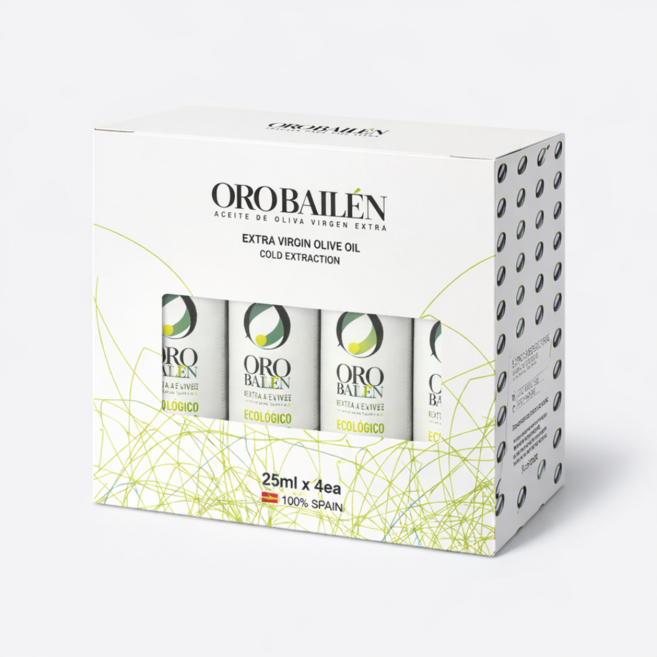 오로바일렌 엑스트라버진 올리브오일 25ml 4개입 바이오 피쿠알, 4개