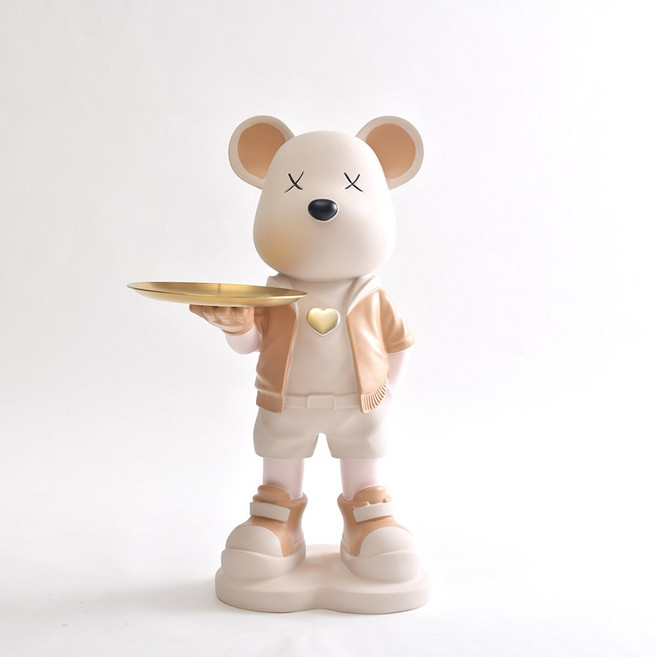 토니 캐릭터 사이드테이블 현관 거실 거실 현관 침실 포인트 트레이 인테리어 집들이 선물 카페, 토니-캐릭터트레이