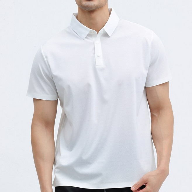 글리멜로 남자 여름 급속 냉감 쿨 아이스 폴로 카라 반팔 티셔츠