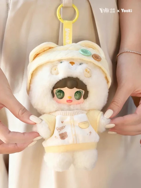 유키 베어 휴식의 시즌 미스터리 박스 플러시 및 비닐 하이브리드 귀여운 키체인 인형 수집용 피규어 소녀, 10 Honey Bear