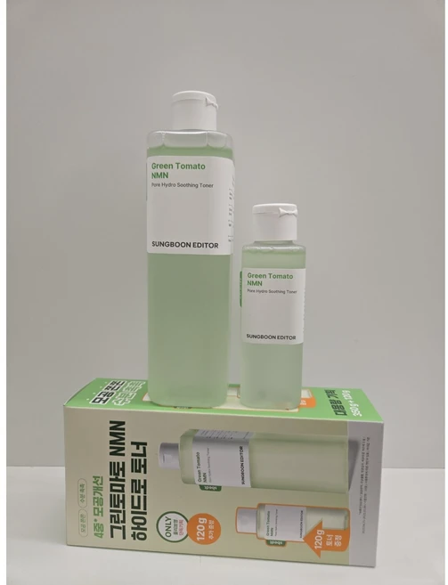 빈스누스킨 _모공개선효과 수분상승 성분에디터 그린토마토 NMN 포어 하이드로 수딩 토너 350g [120g증정], 1개, 470g - 쿠팡
