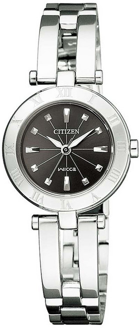 [CITIZEN] CITIZEN 手錶 wicca Eco-Drive 半手鍊 簡易調整 NA15-1571 女性