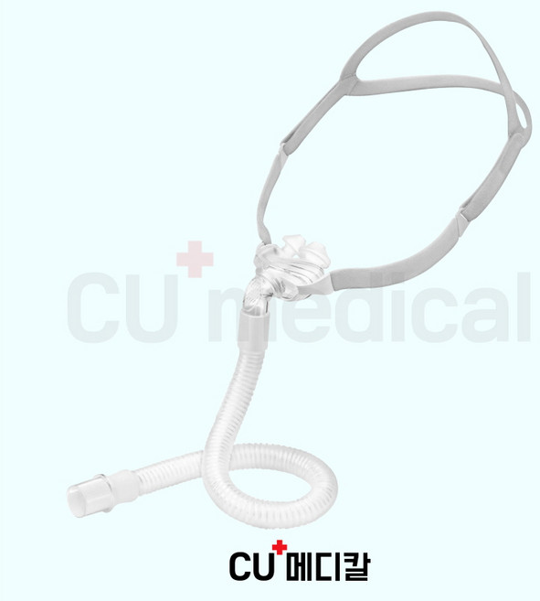 [CU메디칼] 유웰 양압기 필로우마스크 YP-01 사이즈 M / 사이즈변경 요청시 고객센터로 연락 / 콧구멍형 / S10 BMC 호환가능 / YUWELL, 1개