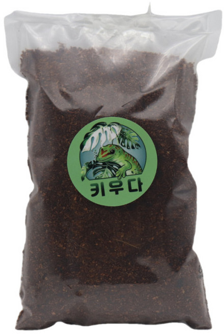 코코피트 6L 소라게 파충류 바닥재 육지거북 도마뱀 에코어스, 1개