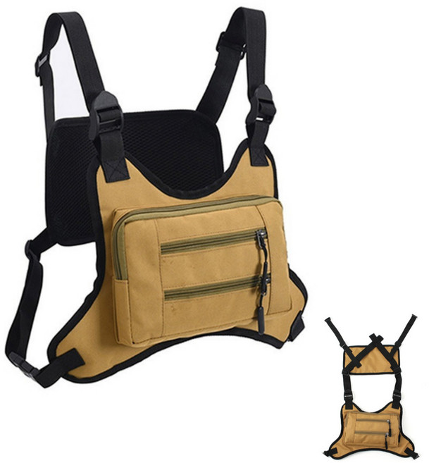 리키보이즈 러닝 조끼 가방 체스트백