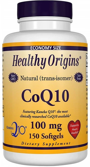 헬시오리진스 CoQ10 100mg 소프트젤 글루텐 프리 무설탕, 150정, 1개 - 쿠팡