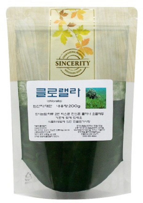 천일한약방 대만산(베단) 클로렐라분말 99%, 1개, 200g