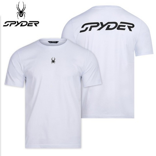 스파이더 반팔티 PQF SOKMCNRS202M-WHT 남성 빅 레터링 반팔 티셔츠 GIV091 CTM089