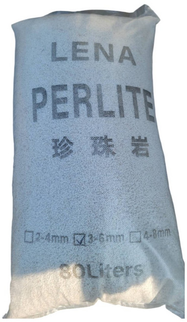 【欣榮園藝】超大包裝 小粒(3-6mm)超硬質珍珠岩 珍珠石 真珠石 土質改良 花卉土 多肉土 觀葉土, 1組, 80L