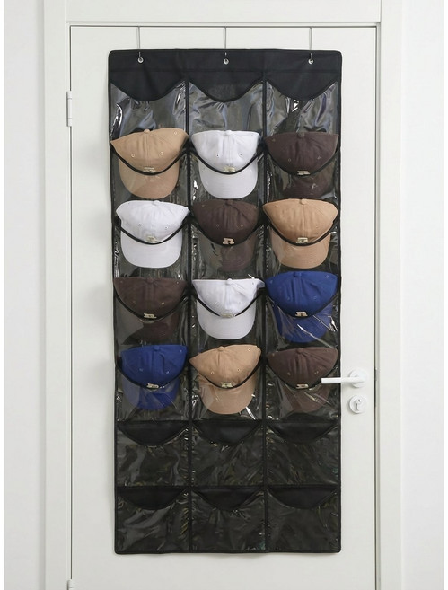 아르토 원룸 모자정리함, 1개, 블랙