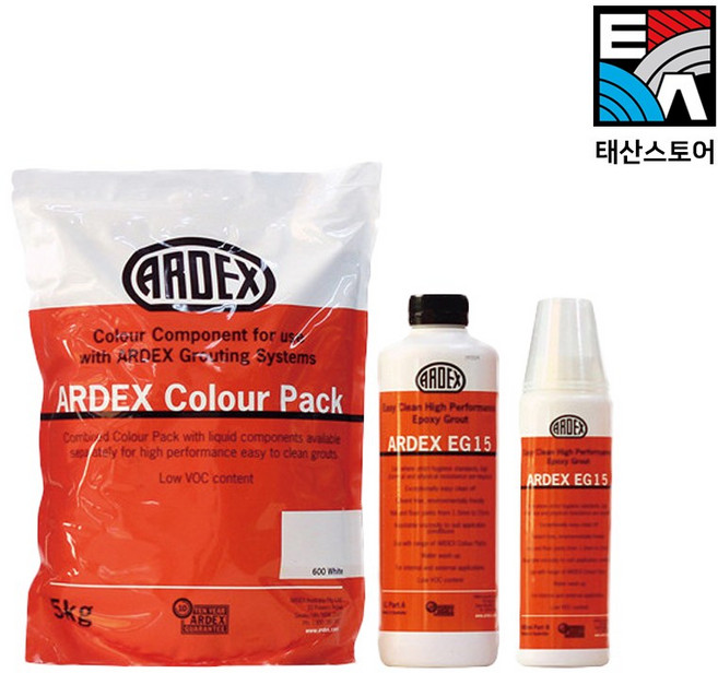 (무료배송)아덱스 EG15/EG2 에폭시줄눈제/고성능 욕실 수영장줄눈 6.5kg-구EG2, 그레이, 1개
