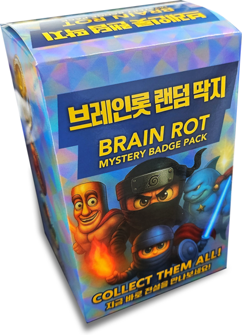 이탈리안 브레인롯 랜덤 딱지, 5, 25팩