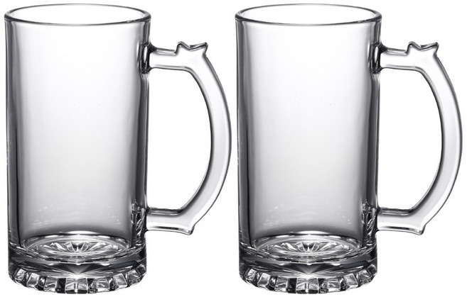 아트웨어 퓨어글라스 맥주잔 480ml, 4개