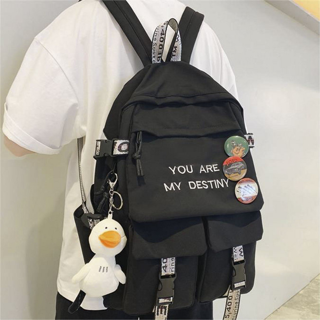 TOONIES 대용량 캐주얼 백팩