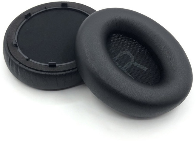 Anker Soundcore Space Q45 헤드폰용 교체품 완벽한 스포츠 네트 아이스 이어 패드 소프트 폼 이어 쿠션 하이 퀄리티 8 28, 1개, black protein