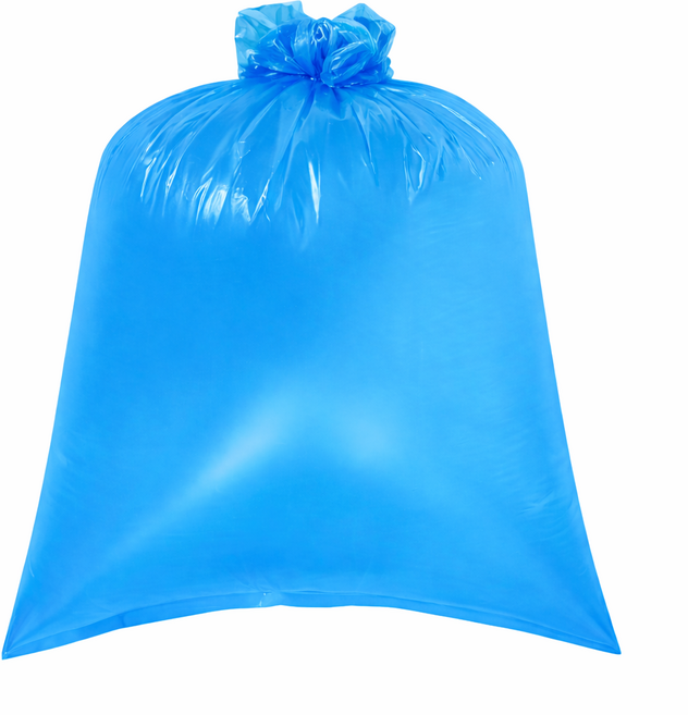 네모비닐 재활용 쓰레기 비닐봉투 청색 (100장), 1개, 100L