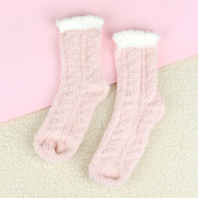 캔디플래닛 수면양말 겨울 중목 기모 양말