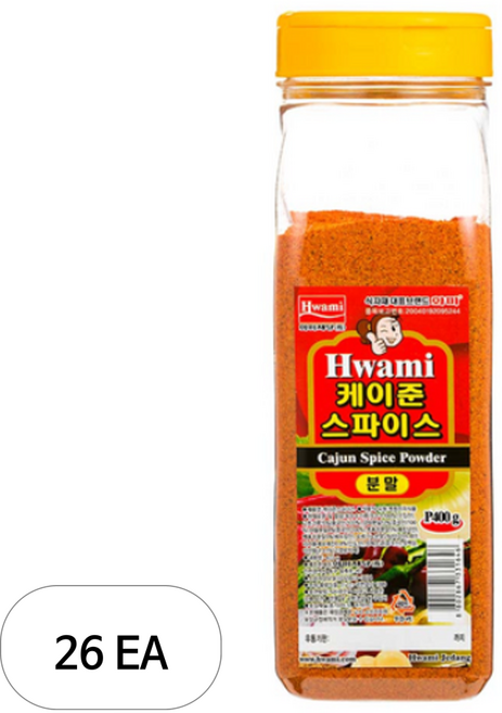 [화미] 케이준스파이스, 400g, 26개