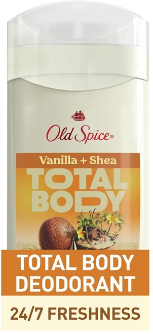 올드스파이스 토탈 바디 데오도란트 바닐라&시어버터, 85g, 1개 - 쿠팡