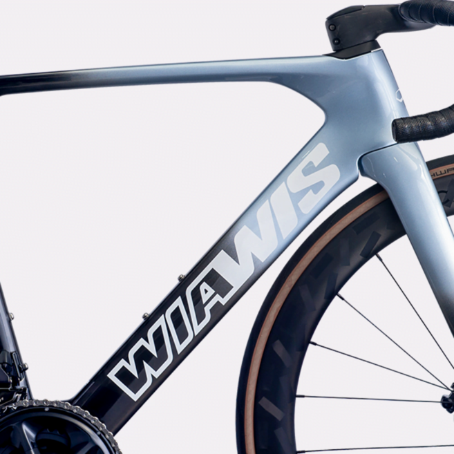 위아위스 와스 프로 2 B 울테그라 Di2 카본 로드 사이클 자전거, XS, 블루 레이, 1개