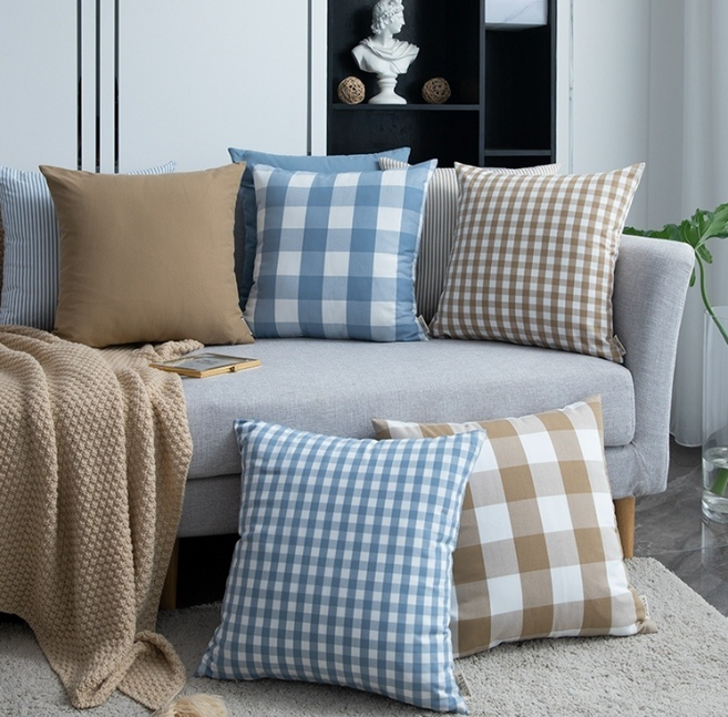 루나뷰링 1+1 모던 북유럽 쇼파 쿠션 커버 45x45