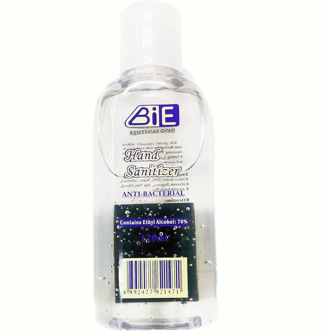 Bie 酒精潔手凝露 青柚薄荷精油香 120ml, 1個