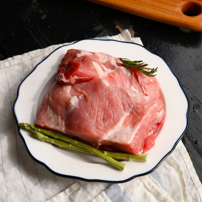 경주천년한우 국산 돼지고기 한돈 전지덩어리 냉장, 500g, 1개