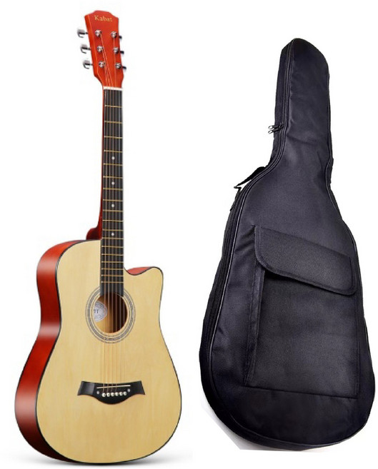 도미노스토리 입문용 통기타 초보자 중급자 어쿠스틱 기타 38인치, 1개