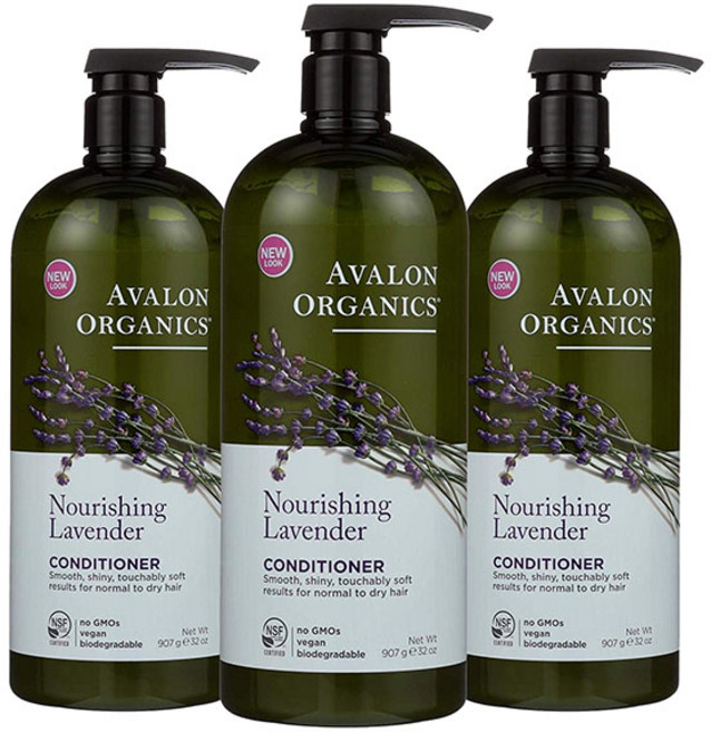아발론오가닉스 영양 라벤더 컨디셔너, 3개