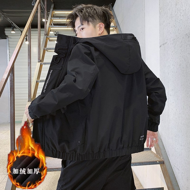連帽運動外套 防風教練外套