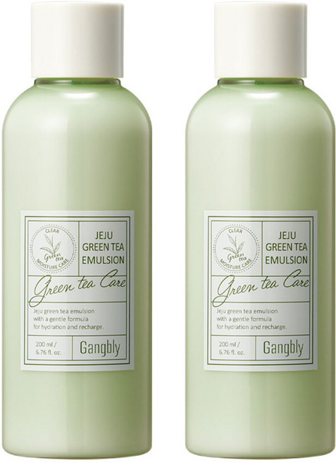 강블리 제주 녹차 에멀전, 2개, 200ml