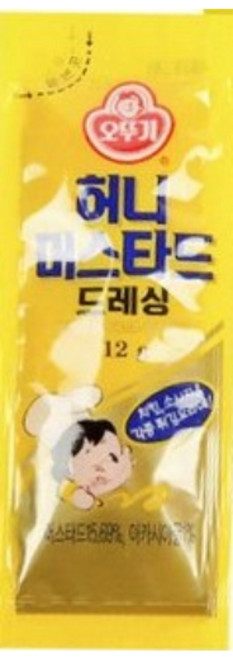 오뚜기 일회용 허니머스타드소스 12gX200개 1박스