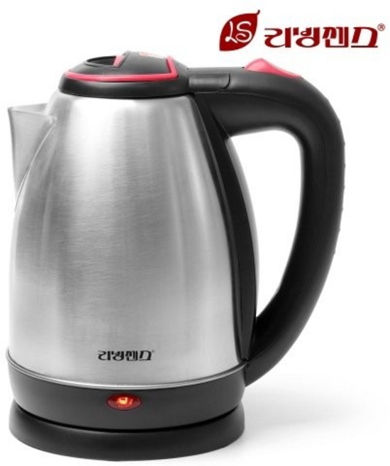 리빙센스 전기포트 1.8리터 커피포트 무선포트 무선주전자, 1.8L/스텐전기주전자 6개