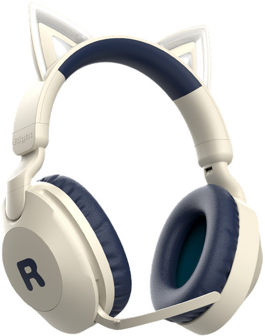 디알고 고양이귀 키즈 블루투스 스터디 헤드셋, (KHAKI) 카키 고양이귀, 1년 A/S 무상 DRGO BH038M