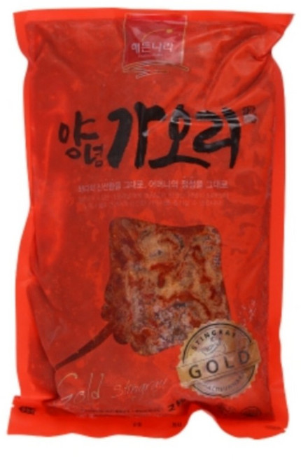 합천수산 해든나라 양념가오리 골드, 1개, 2kg