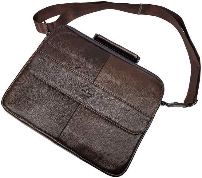 C-12 남자 천연소가죽 토드 크로스 데일리 메신저 가방 남성가방 서류가방 (가로덮개형)