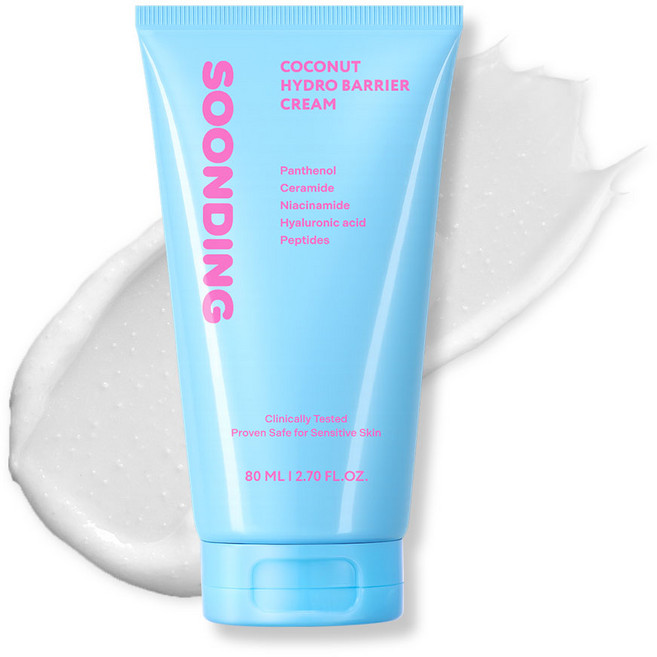 순딩 코코넛 하이드로 배리어 크림, 1개, 80ml