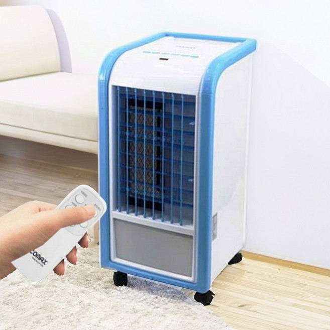 [당일출고] 코멕스 파워 리모컨 냉풍기 이동식 미니에어컨 가정용 얼음쿨러