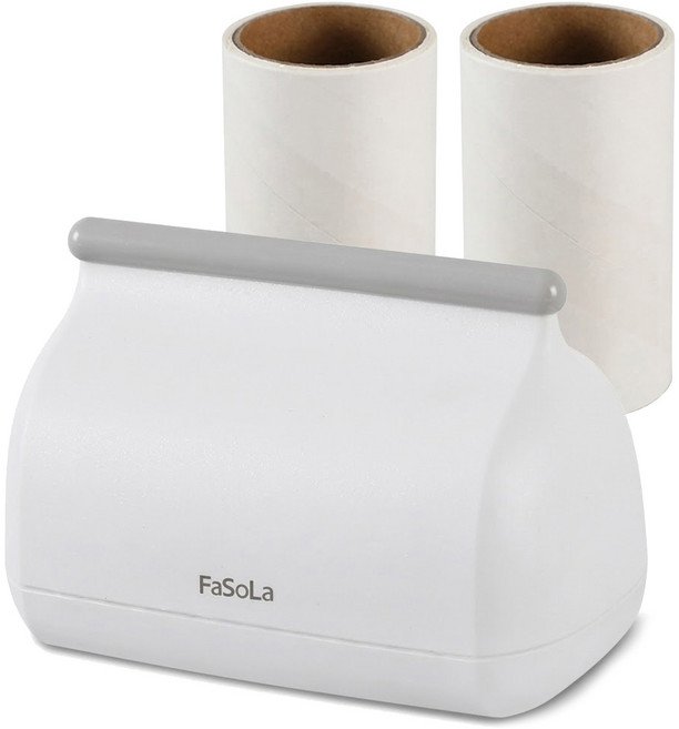 잇어스홈 화이트 미니 돌돌이 본품1+리필2개, 1세트