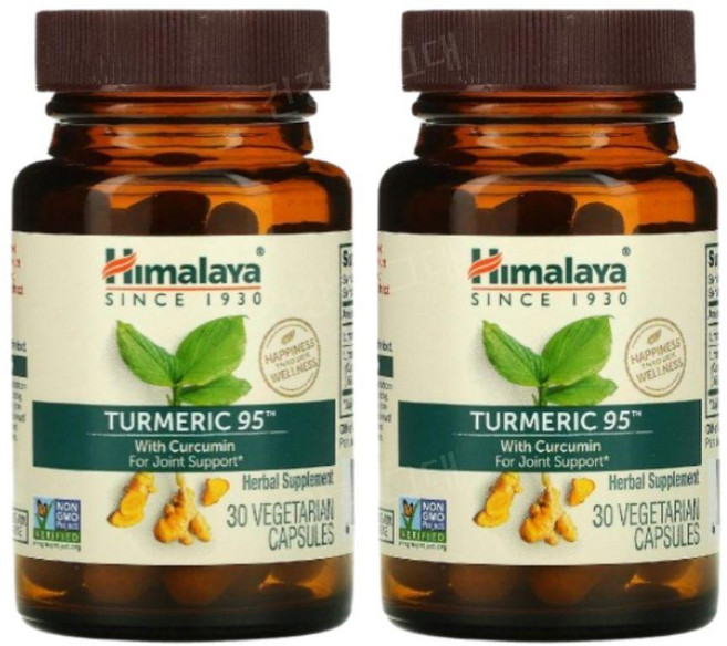 히말라야 터메릭 강황 커큐민 30캡슐 2개 튜메릭 투메릭 Tumeric